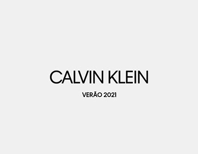 CALVIN KLEIN VERÃO 2021