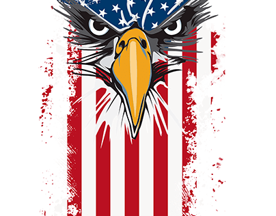 Eagle USA Flag