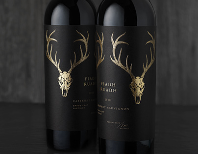 Fiadh Ruadh Wine Packaging Design & Logo