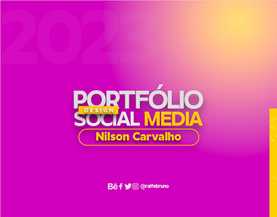 Portefólio Social Media Nilson Carvalho