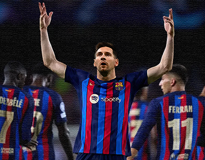 Art Lionel Messi + F.C Barcelona | 2023