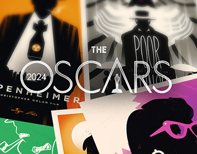 OSCARS 24 Best Picture Posters Collection