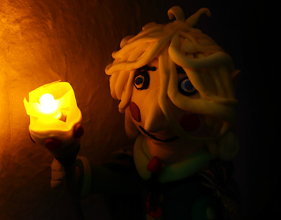 L'elfe à la lampe / The Elfe with a lamp