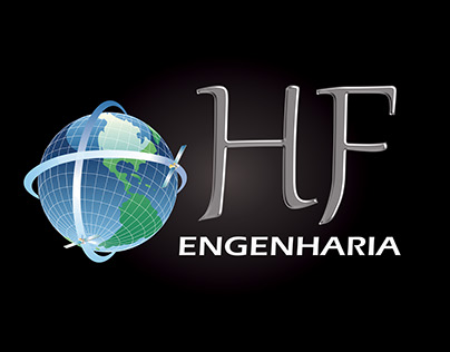 Logo HF Engenharia de Agrimensura