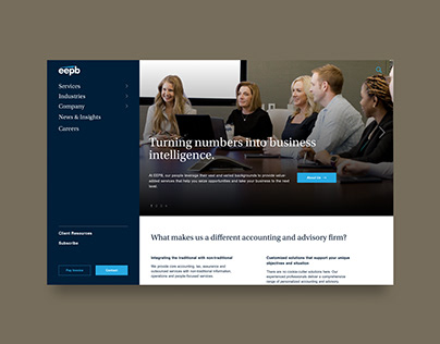 EEPB Website Design