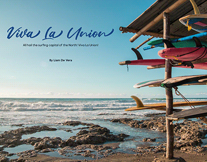 Magazine Mockup Layout: Viva La Union