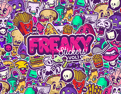 Freaky Stickers | Vol 1