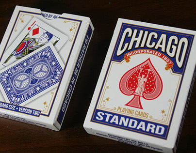 Chicago Playing Cards (Blue Back)