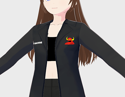 vrchat rigged character