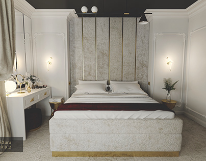 Luxury bedroom in Poland