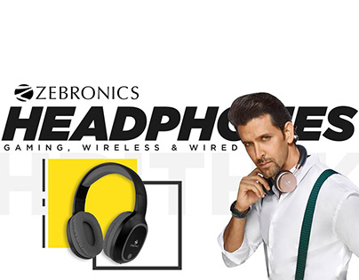 Zebronics Headphone with Hrithik Roshan