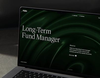 Helix Investment Fund Web Design