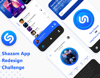 Shazam App Redesign