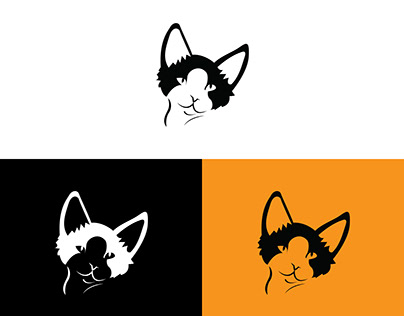 Cat logo design