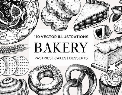 Bakery items collection.