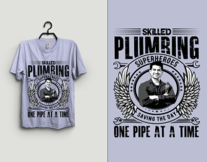 Plumber Tshirt Design