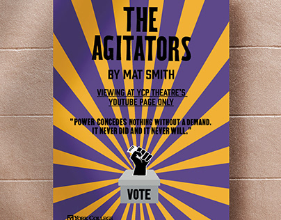 The Agitators Play Poster