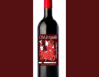 Cabernet Franc Wine Label Design