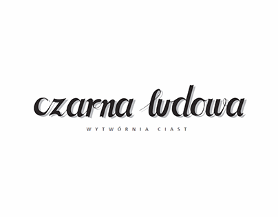 Logo "Czarna Wdowa" | Lettering