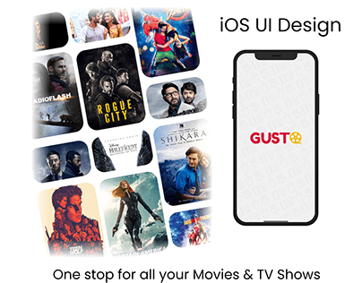 GUSTO - iOS UI DESIGN