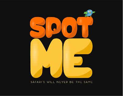 SpotMe - A Safari inspired Gaming App Identity