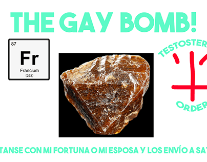 THE GAY BOMB - col and uk!