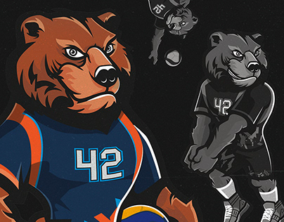 Mascot – Volleyball club «Kuzbass» 2022