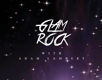 Brochure Design: Glam Rock with Adam Lambert