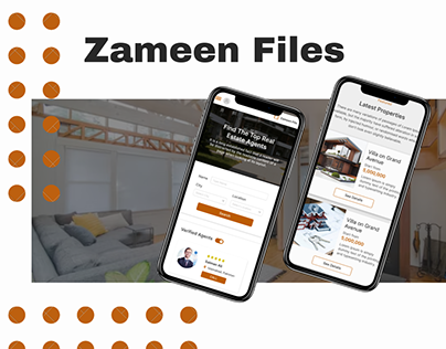 Project thumbnail - Zameen File - Mobile Design