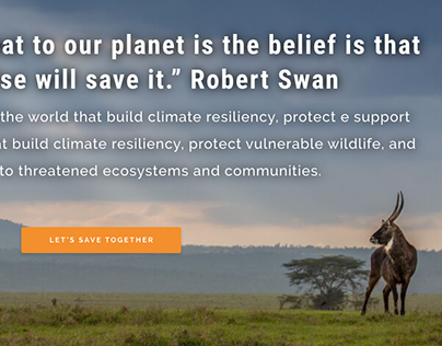 Global Wildlife Conservation Homepage Update