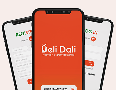 Deli Dali: Food Delivery App Campaign