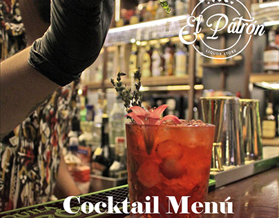 Cocktail Menú - El patrón
