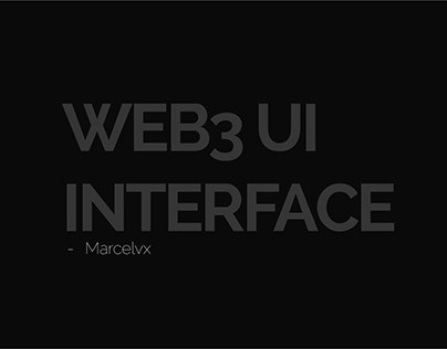 WEB3 UI Interface