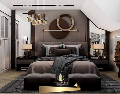 Esenyurt Konut Yatak Odası Tasarım (Bedroom Design)