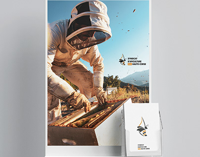 Logotype et campagne Syndicat Apiculture