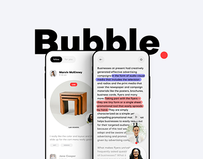 The Bubble App