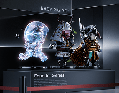 Baby Pig NFT - Founder Series