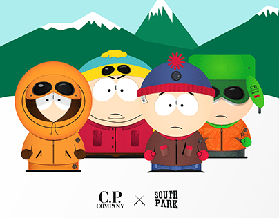 FICTIONAL AD CAMPAIGN C.P. COMPANY X SOUTH PARK