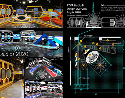 PTV Studios 2020 (Set Design)