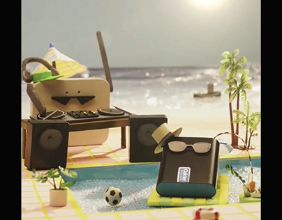 Miniature Set for Flipkart Stop Motion Ad