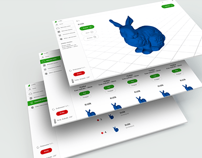 UI Design - 3D Printing Software