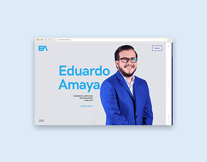 Website Candidato Político