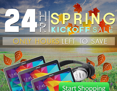 24 HOUR KICK-OFF SPRING SALE: GRAPHIC