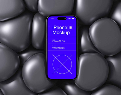 Free iPhone 15 Mockup (PSD)