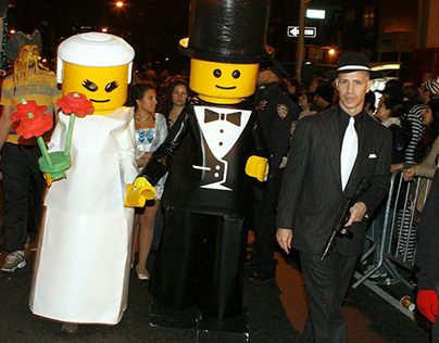 Lego Costumes - Lego Bride and Groom