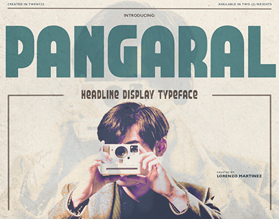 Pangaral - Free Headline Display Typeface