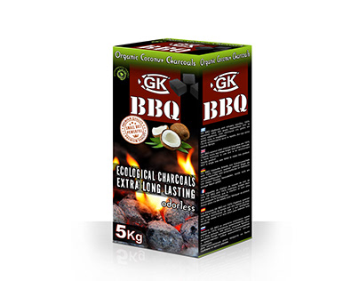 GK BBQ Organic Coconut Charcoals