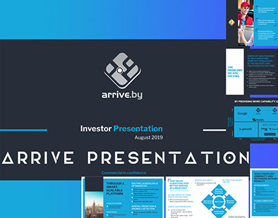 Arrive PPT Presentation Design