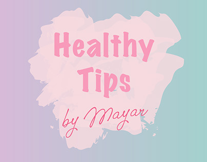 Healthy tips by Mayar - Instagram Account Identity