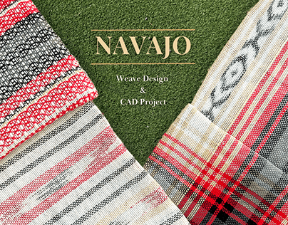Weave Design & CAD project - Navajo stripes